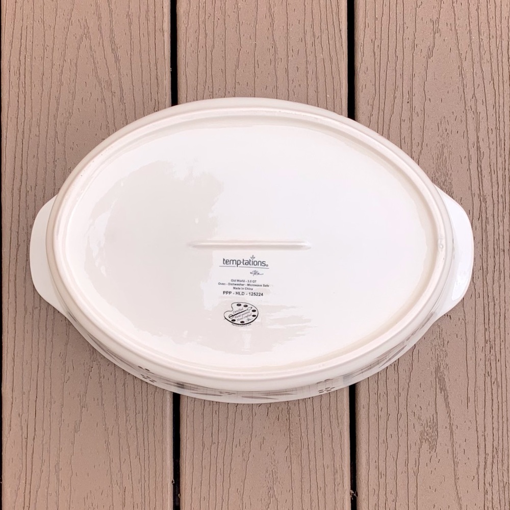 ⭐️⭐️SOLD!!!⭐️⭐️ TEMP-TATIONS 3QT ROASTER w/BASKET - Picture 6 of 9